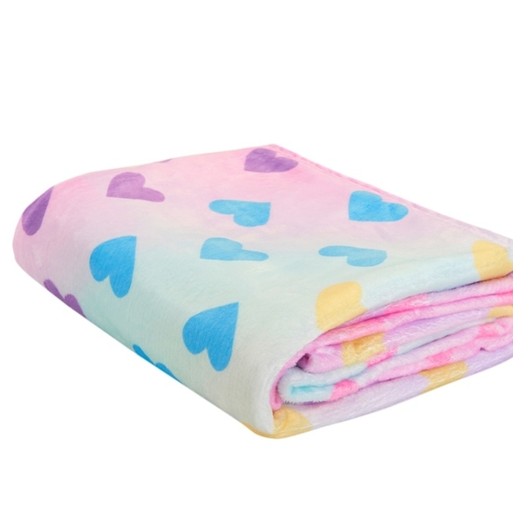 OMBRE RAINBOW PRINT BLANKET - Brand New with Tags - Picture 2 of 3